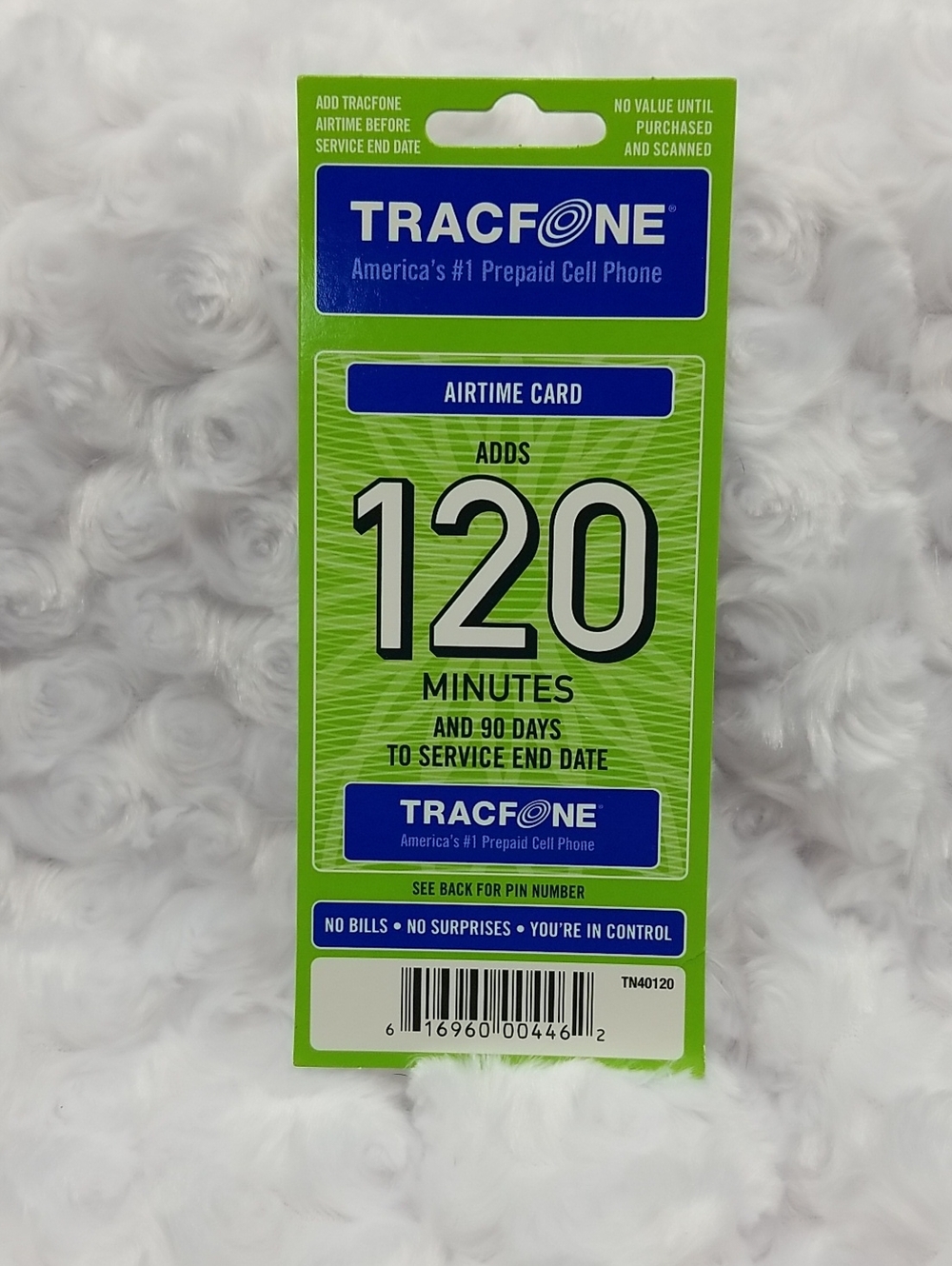 5 Brand New Tracfone 120 Minutes Prepaid Airtime Cards - Picture 4 of 12